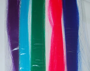 Haarverlängerung Haarsträhnchen Haarschmuck Kunsthaar Hairextension Fauxhair  - Bild 1 von 8