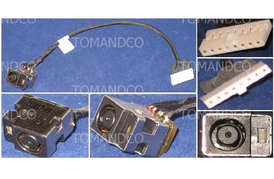 Dc-Klinkenstecker Für HP Pavilion G62 G56 CQ62 CQ56 G72 8-pins mit Kabel - Bild 1 von 1