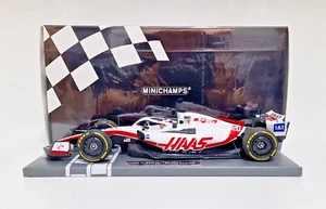 MINICHAMPS 1:18 MODELLINO AUTO F1 FORMULA 1 HAAS VF-22 MAGNUSSEN BRITISH GP 2022 - Picture 1 of 15