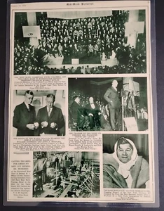 TEMP. PRICE REDUCTION!!Babe Ruth Mid-Week Pictorial 1934 Original NewYork Times - Bild 1 von 2