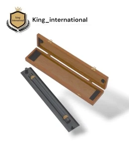 18 Inch Brass rolling parallel rule 450mm with wooden box - Picture 1 of 2