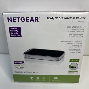 Netgear N150 150 Mbps 5-Port 10/100 Wireless N Router (WNR1000) Brand New Sealed - Picture 1 of 6