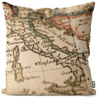 VOID Poszewka na poduszkę Włochy Mapa Mapa Włoska Sardynia Sycylia
