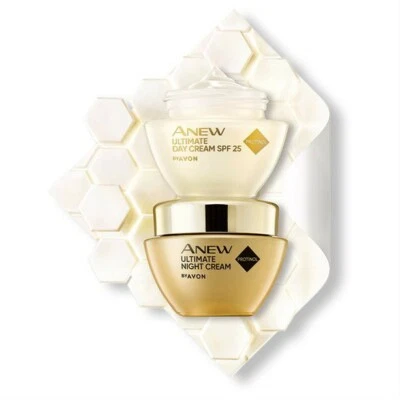Avon Anew Ultimate Day and Night Creams | Full Size | Pack of 2  - Image 1 of 4