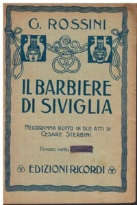 Gioacchino Rossini-Il barbiere di Siviglia melodramma buffo in due atti - Imagen 1 de 1