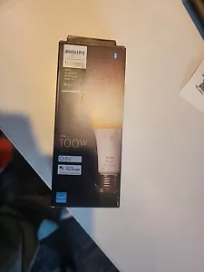 Smart 100W A21 LED Bulb - White Ambiance Warm-to-Cool White Light - 1 Pack - ... - Picture 1 of 1