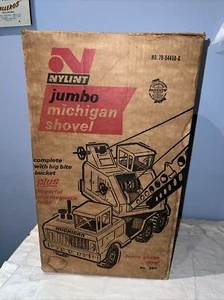 Vintage Nylint Michigan Shovel Crane Truck 2211 Empty Original BOX Only - Picture 1 of 8