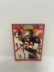 1989 Pro Set Football Bo Jackson # 185 Los Angeles Raiders Card EX-NM - Picture 1 of 2