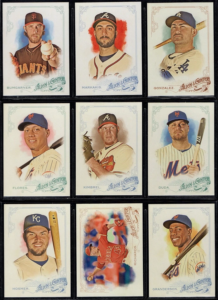 2015 Topps Allen & Ginter Ginter's Base Card You Pick, Finish Your Set 181-210 - Image 1 of 1