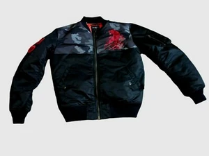 Nueva Chaqueta de Bombardero Avirex MA-1 3M Resistente al Agua 63rd SQRDRN Para Hombres Mediana $268 - Imagen 1 de 10