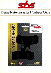 Harley Davidson Dyna Fat Bob 1573 FXDF 2008 [Front SBS HCT Brake Pads] - Picture 1 of 1