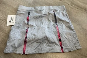 Sofibella Airflow 15” Skort Gray Large New With Tags - Picture 1 of 3