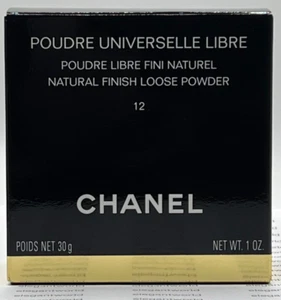 CHANEL POUDRE UNIVERSELLE LIBRE NATURAL FINISH LOOSE POWDER #12 NEW 2024 - Picture 1 of 5