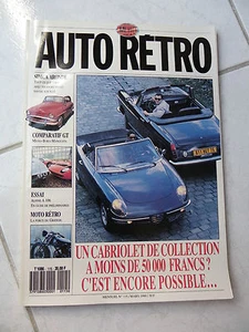 Magazine Auto Rétro n°115 Simca Aronde Alpine A106 Miura Bora Mangusta Tatra V8 - Picture 1 of 1