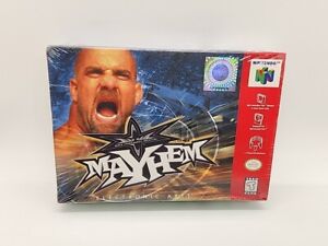 WCW Mayem N64 Sealed! Authentic, Ready To Grade 💯
