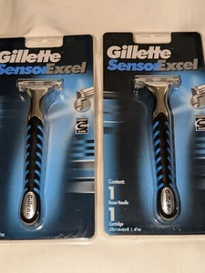 Gillette Sensor Excel Razor"The Best A Man Can Get"Free Shipping - Picture 1 of 5