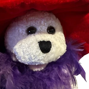 Chantilly Lane Musicals 19" Singing Bear “Girls Just Want To Have Fun" w/ Tag - Bild 1 von 15