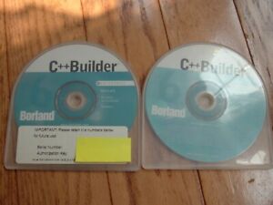 Borland C++ Builder 6 Enterprise ! Two original disks with Authorization KEY !