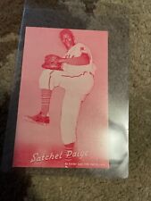 1980 Exhibits Card Satchel Paige Hall of Fame- excellent condition