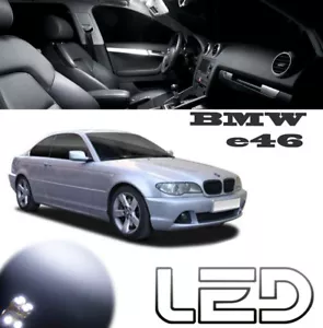 Für BMW E46 14 LED Birnen Innenraum Deckenleuchte Kofferraum Böden Innenspiegel - Bild 1 von 7
