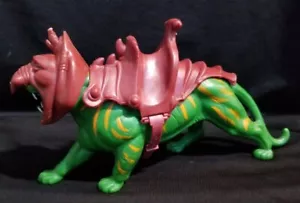 Vintage MOTU 1976 Masters of the Universe He-Man Battle Cat Tiger Complete - Picture 1 of 10