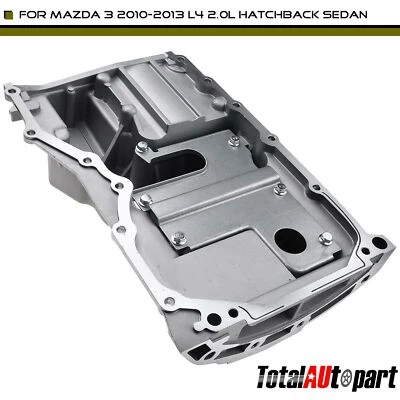 Nuevo cárter de aceite de motor para Mazda 3 2010-2013 sedán hatchback transmisión de 5 velocidades LF5G10400 Foto 1 de 4