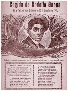 3227.Decoration Poster.Homeroom Interior art design.Mexican bull fight - Picture 1 of 1