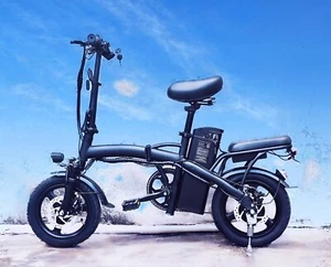 1000W Motor Adults Electric bike 48V15Ah Folding 14Inch E-Bike - Picture 1 of 5