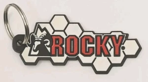 VINTAGE & RARE ROCKY BOOTS "ALL GEARED UP" KEYCHAIN BRAND NEW OLD STOCK - Picture 1 of 4