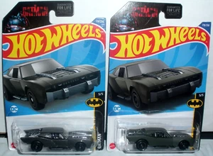 Hot Wheels Batmobile 178/250 Batman Diecast Mattel 2 Stück grau & grün - Bild 1 von 4