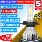 For Suzuki Swift 1995-97 2004-10 H4 9003 White LED Headlight Bulb Hi Low 36W F7