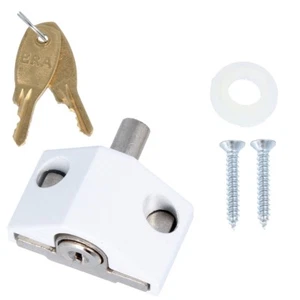 EXTRA SECURITY PATIO DOOR LOCK Sliding French Patio Door Push Release Jammer - Picture 1 of 2