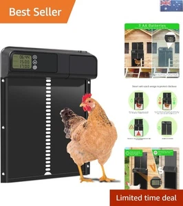 Battery Powered Automatic Chicken Door Opener - Safe and Durable Coop Accessory - Picture 1 of 8