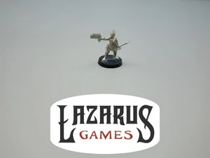 Warhammer 40k Necromunda - Ratskin Brave (unpainted oop metal)  - Picture 1 of 4