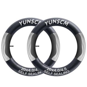 2-PCS 20x4 -Tubos de bicicleta de sellado 20 x 4,0/4,5 AV32mm reparación súper automática, pun... - Imagen 1 de 9