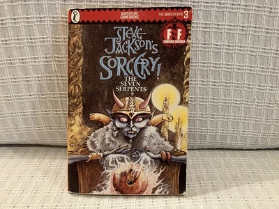 Sorcery! - The Seven Serpents Fighting Fantasy Gamebook 1984 Edition - Image 1 of 4