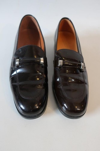 TOD’S Scarpe mocassini piatti donna Tod's marrone scuro vernice 40 US 10