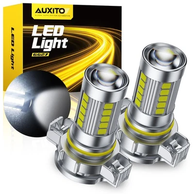 2X 5202 LED Fog Light Bulb for GMC Sierra 1500 2500 3500 HD 2008-2016 6000K - Imagem 1 de 4