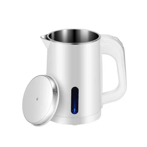 Small Electric Kettle Stainless Steel 0.6L Portable Travel Tea Mini Hot Water - Picture 1 of 6