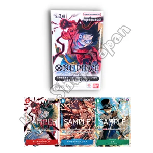 One Piece Card Game WJ 2025 #19 Applicant-Exclusive Promo Card Three Brothers - Picture 1 of 4