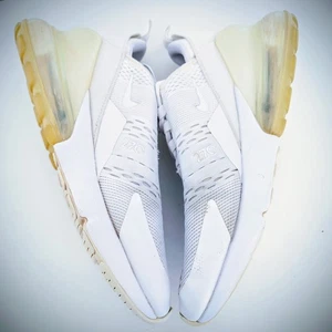 Nike Air Max 270 Triple Blanco 943345-103 Talla US 7Y / UK 6 EUR 40 Tenis - Imagen 1 de 13