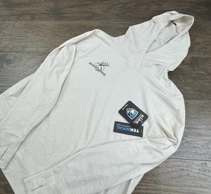 Sudadera con Capucha Kuhl Para Hombres XL W’s Accel Teknikal Piedra Beige Bolsillo Lateral Pullover Senderismo - Imagen 1 de 8