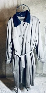 Lauren Ralph Lauren Herren Trenchcoat 52L Khaki Baumwolle Zweireiher RN117688 - Bild 1 von 15