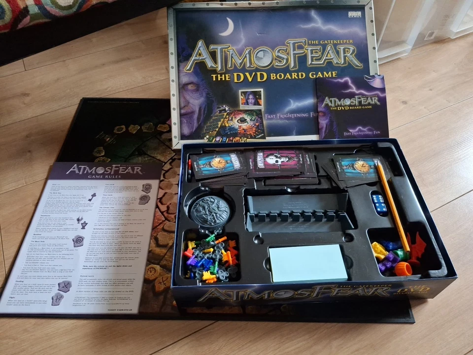 Atmosfear The Gatekeeper DVD Board Game Complete Set - Horror Classic 2003  - Image 1 of 1