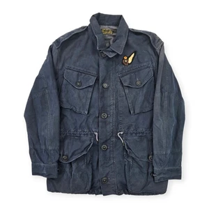 Polo Ralph Lauren Military Patch Feldjacke Blau Herren Large  - Bild 1 von 9