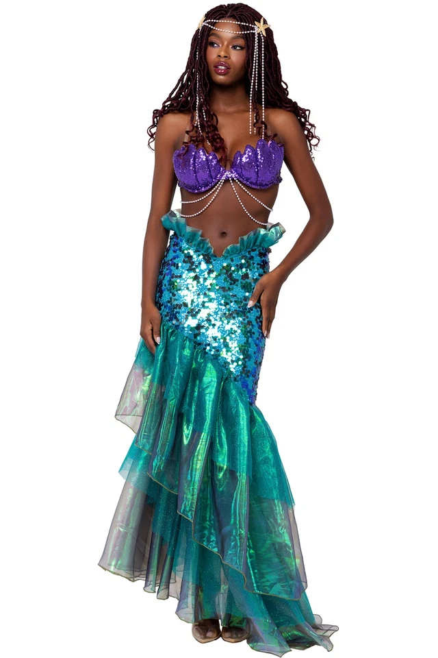 Disfraz de sirena hipnotizante Roma para mujer adulta 6184 Foto 1 de 1