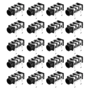 3.5 mm Audio Jack Connector PCB Mount Female Socket 5 Pin PJ-313 20pcs - Bild 1 von 4