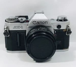 Canon AE-1 Camera 35mm - 50mm FD 1:1.8 Lens Photography Film Class Made In Japan - Picture 1 of 19