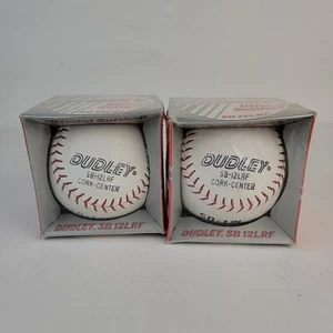 Dudley Official Softball SB12LRF SB-12LRF Leather ASA - Brand New Lot of 2 Balls - Picture 1 of 4
