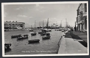 Postcard Weymouth Dorset the Quay from The Harbour RP - Foto 1 di 2
